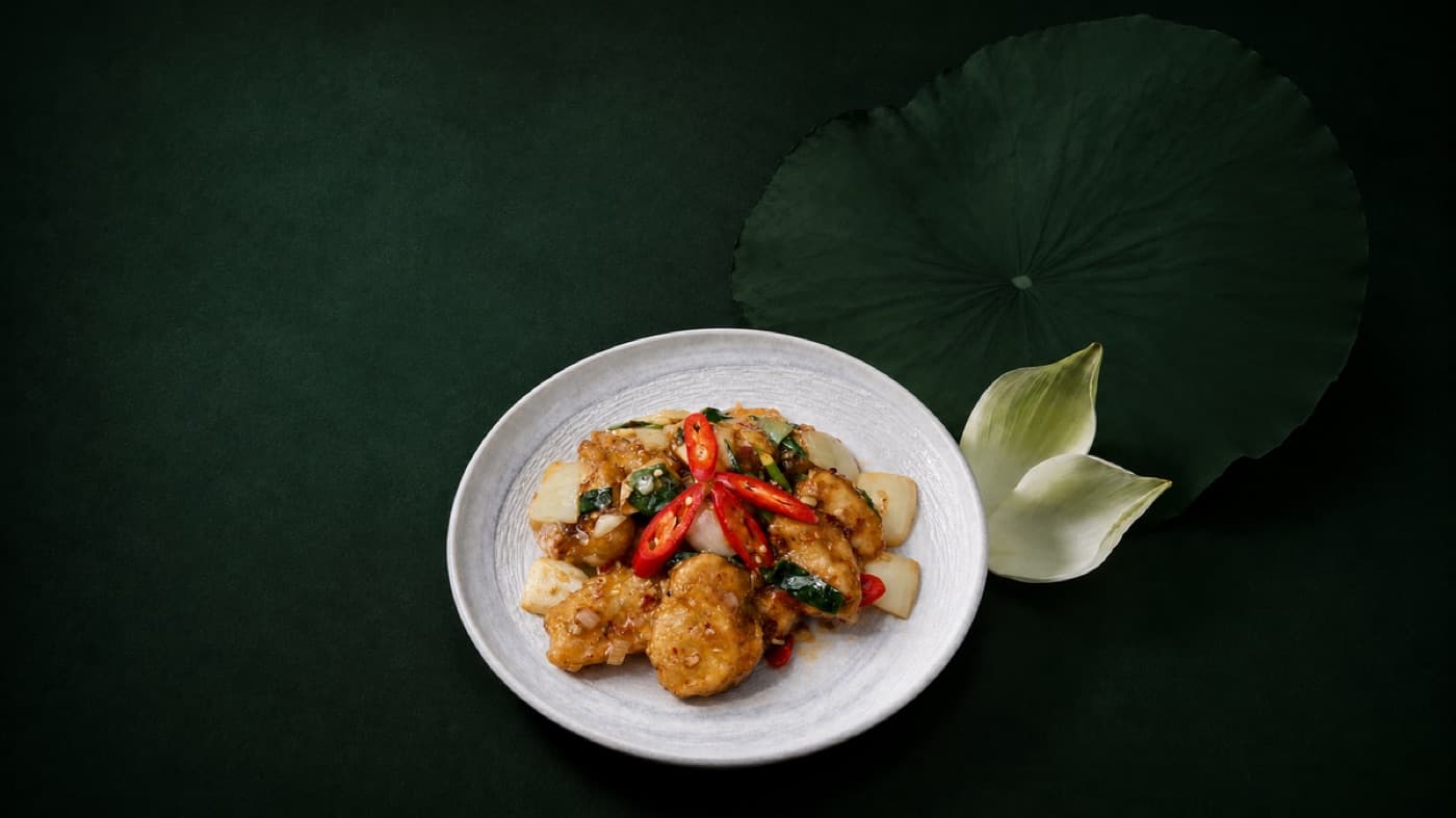 Chicken Who vegan lemongrass and chilli stir-fry